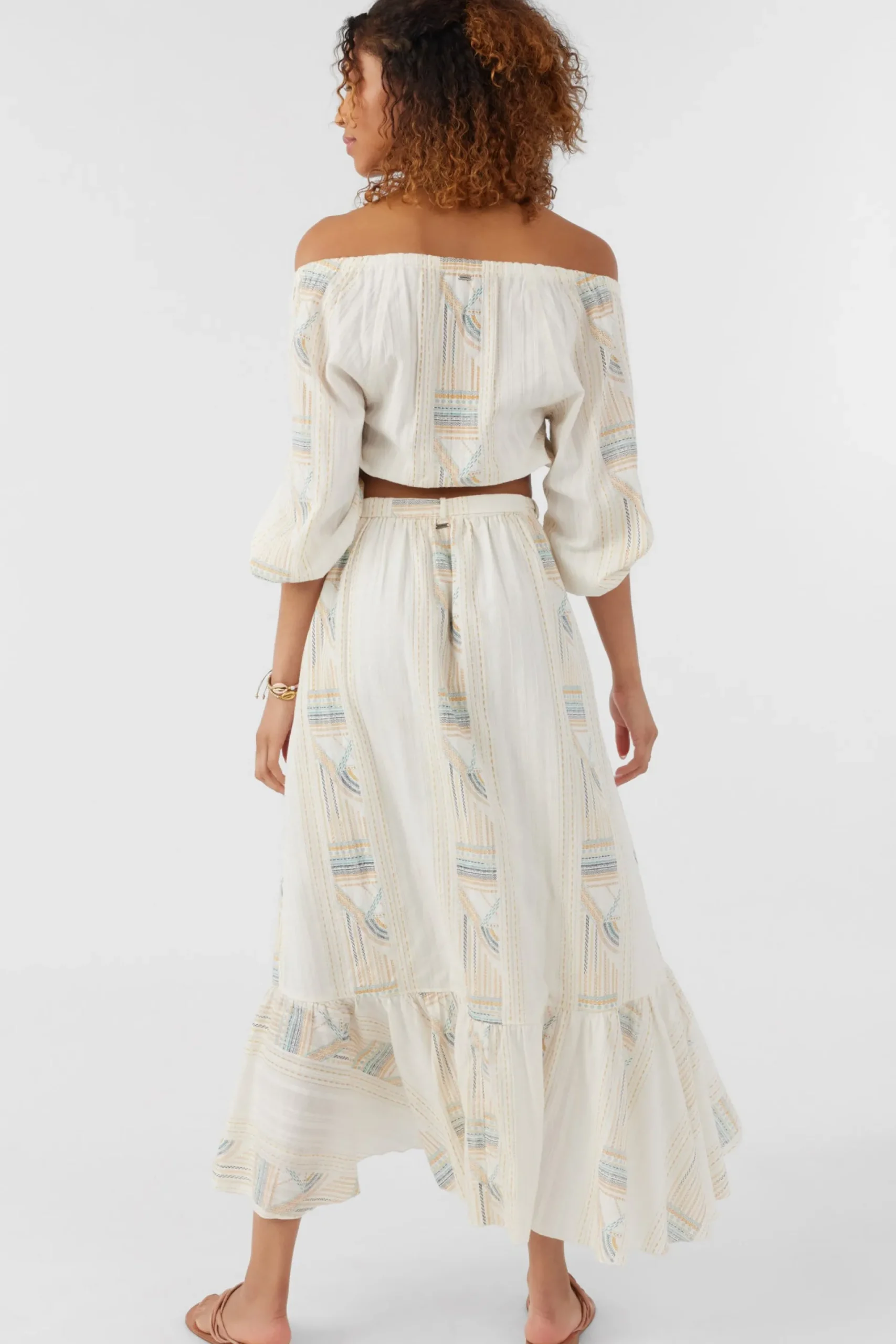 Women O’Neill Bottoms<ADILAH HIGH-LOW WRAP SKIRT