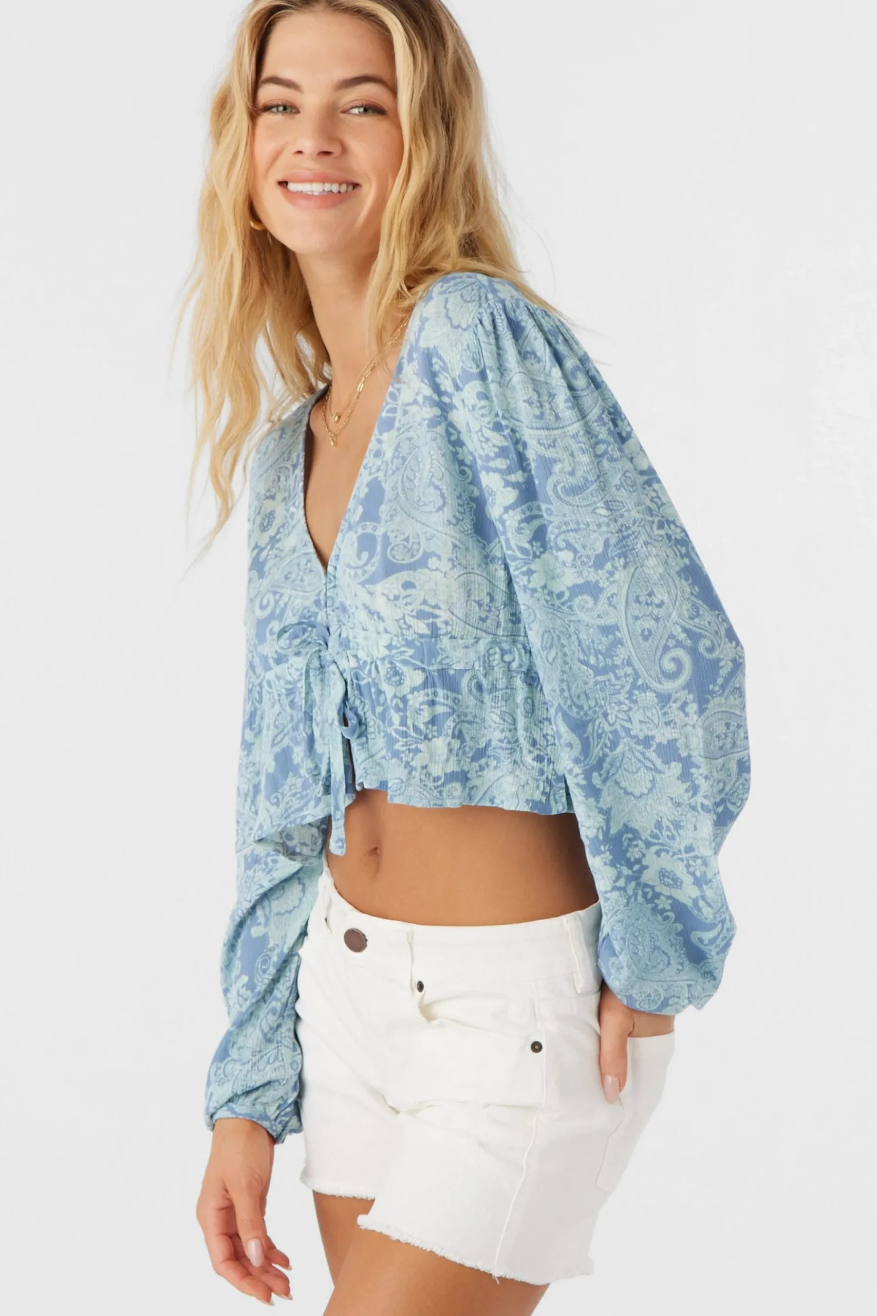 Women O’Neill Tops<ALENA CROP TOP