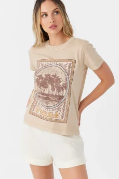 Women O’Neill Graphic Tees & Tanks<ALL DAY TEE