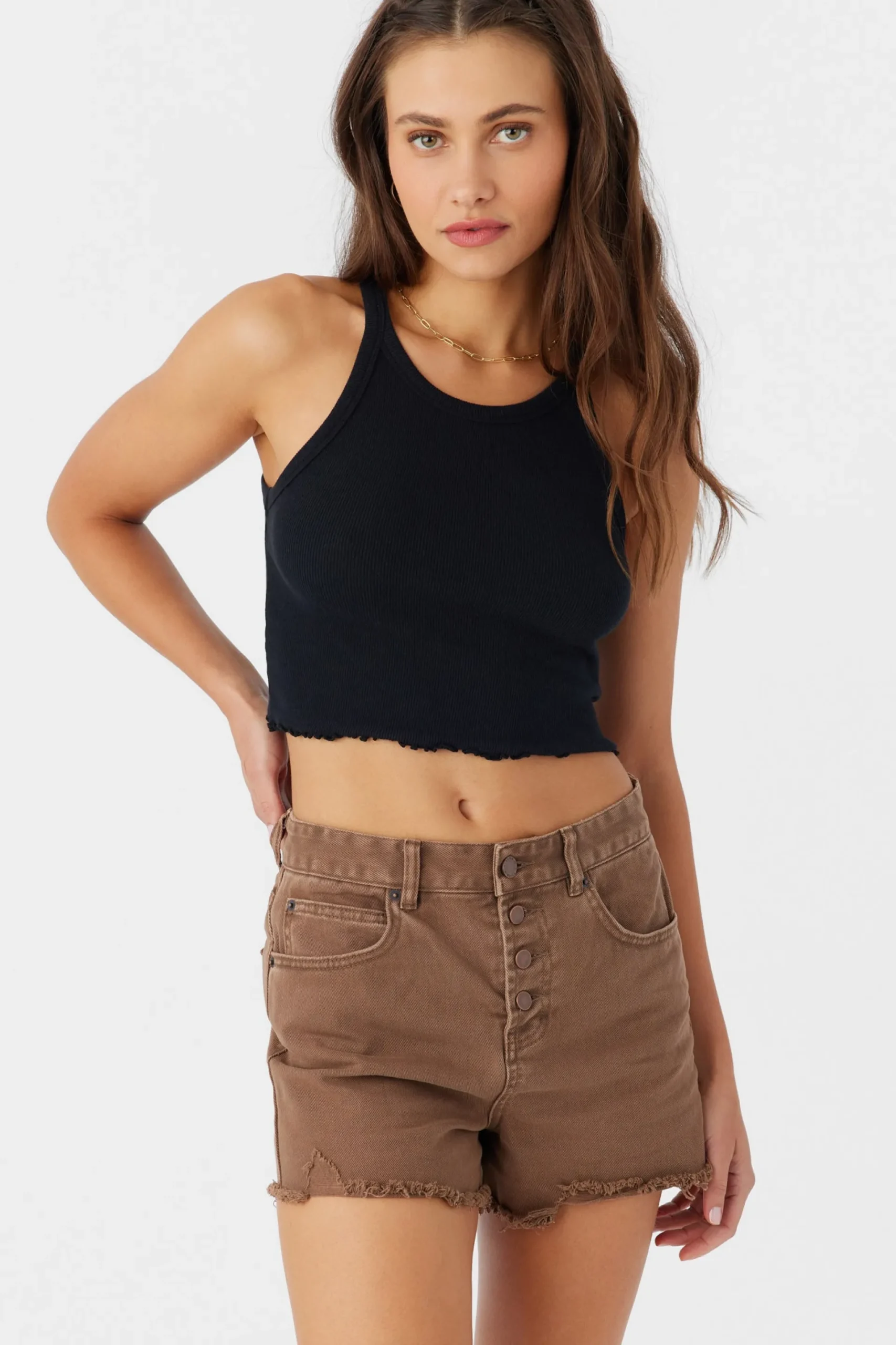 Women O’Neill Tops<ALYX RIB KNIT TANK TOP