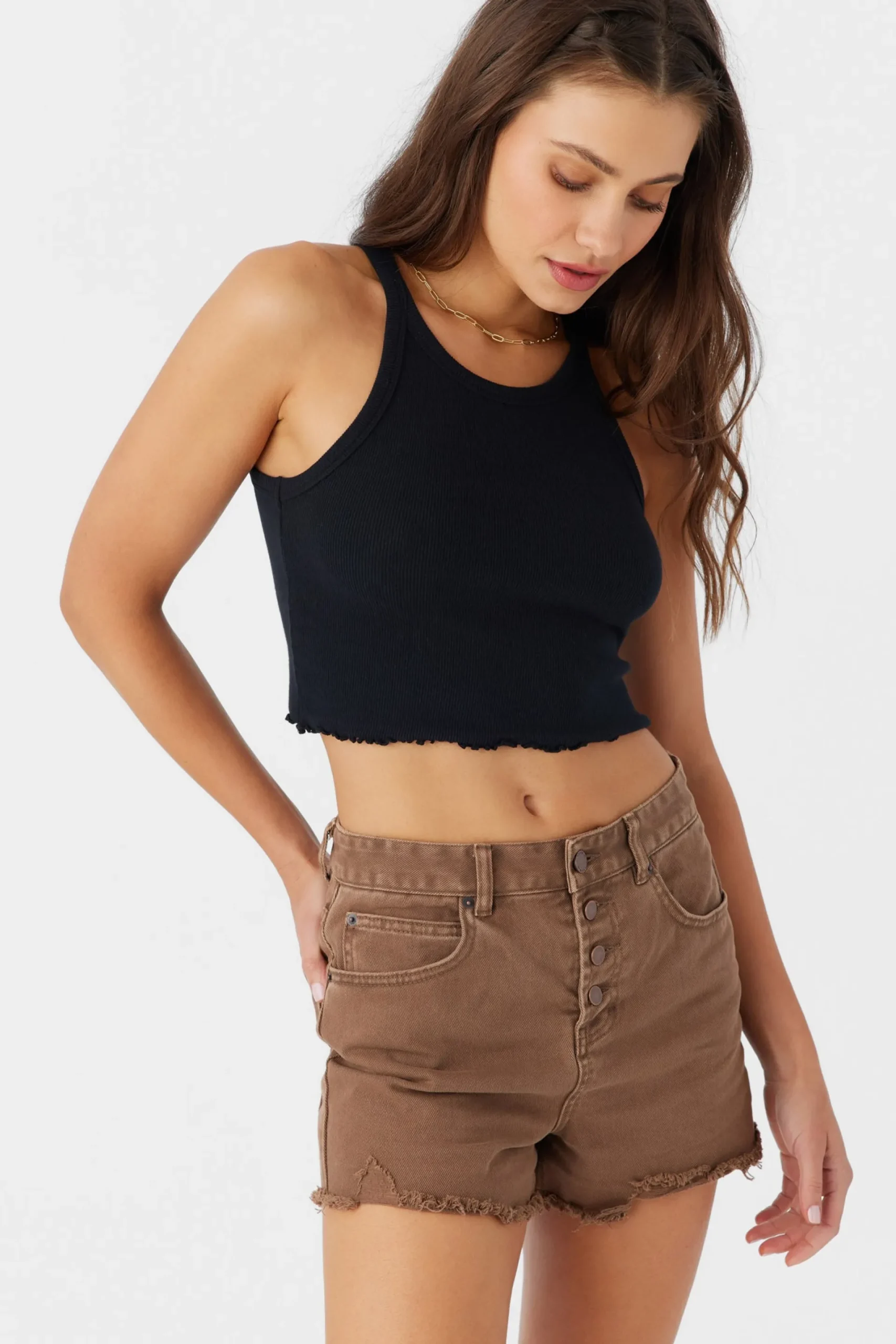 Women O’Neill Tops<ALYX RIB KNIT TANK TOP