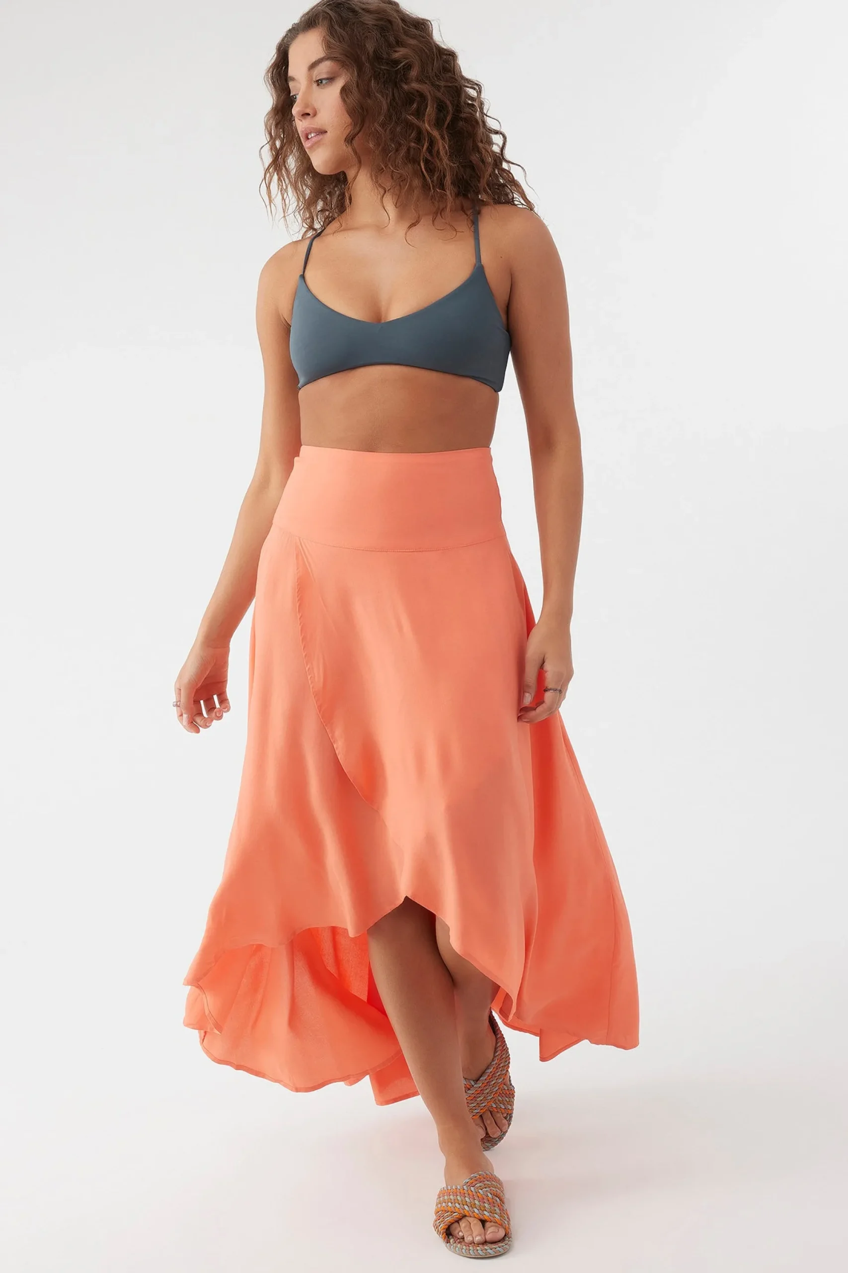 Women O’Neill Bottoms<AMBROSIO HIGH-LOW MAXI SKIRT