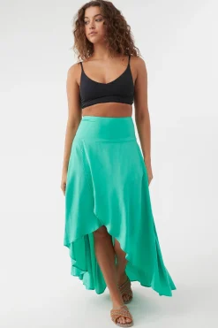 Women O’Neill Bottoms<AMBROSIO HIGH-LOW MAXI SKIRT