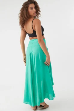 Women O’Neill Bottoms<AMBROSIO HIGH-LOW MAXI SKIRT
