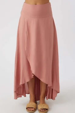 Women O’Neill Bottoms<AMBROSIO HIGH-LOW MAXI SKIRT
