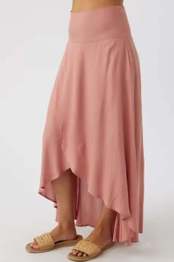 Women O’Neill Bottoms<AMBROSIO HIGH-LOW MAXI SKIRT