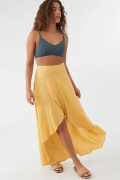 Women O’Neill Bottoms<AMBROSIO HIGH-LOW MAXI SKIRT