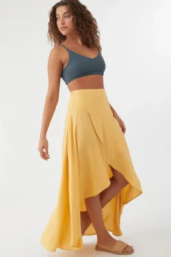 Women O’Neill Bottoms<AMBROSIO HIGH-LOW MAXI SKIRT