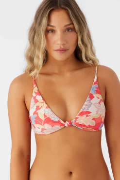 Women O’Neill D/Dd Cup|Triangle<ANTALYA FLORAL PISMO TALL TRI BRALETTE TOP