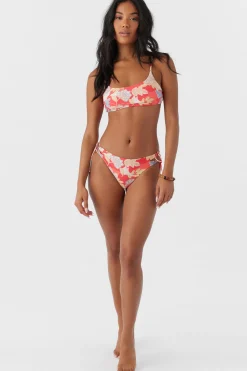 Women O’Neill Bralette|Bikini Tops<ANTALYA FLORAL SURFSIDE BRALETTE TOP