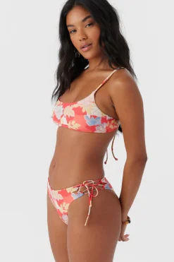 Women O’Neill Bralette|Bikini Tops<ANTALYA FLORAL SURFSIDE BRALETTE TOP
