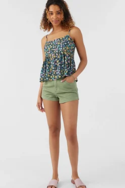 Women O’Neill Tops<ASTORIA LAYLA FLORAL TANK TOP