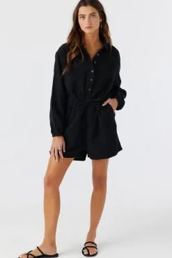 Women O’Neill Jumpsuits & Rompers<AVALA COTTON CRINKLE DOUBLE GAUZE ROMPER
