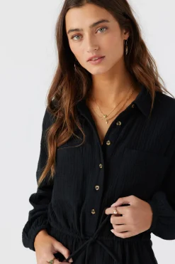 Women O’Neill Jumpsuits & Rompers<AVALA COTTON CRINKLE DOUBLE GAUZE ROMPER