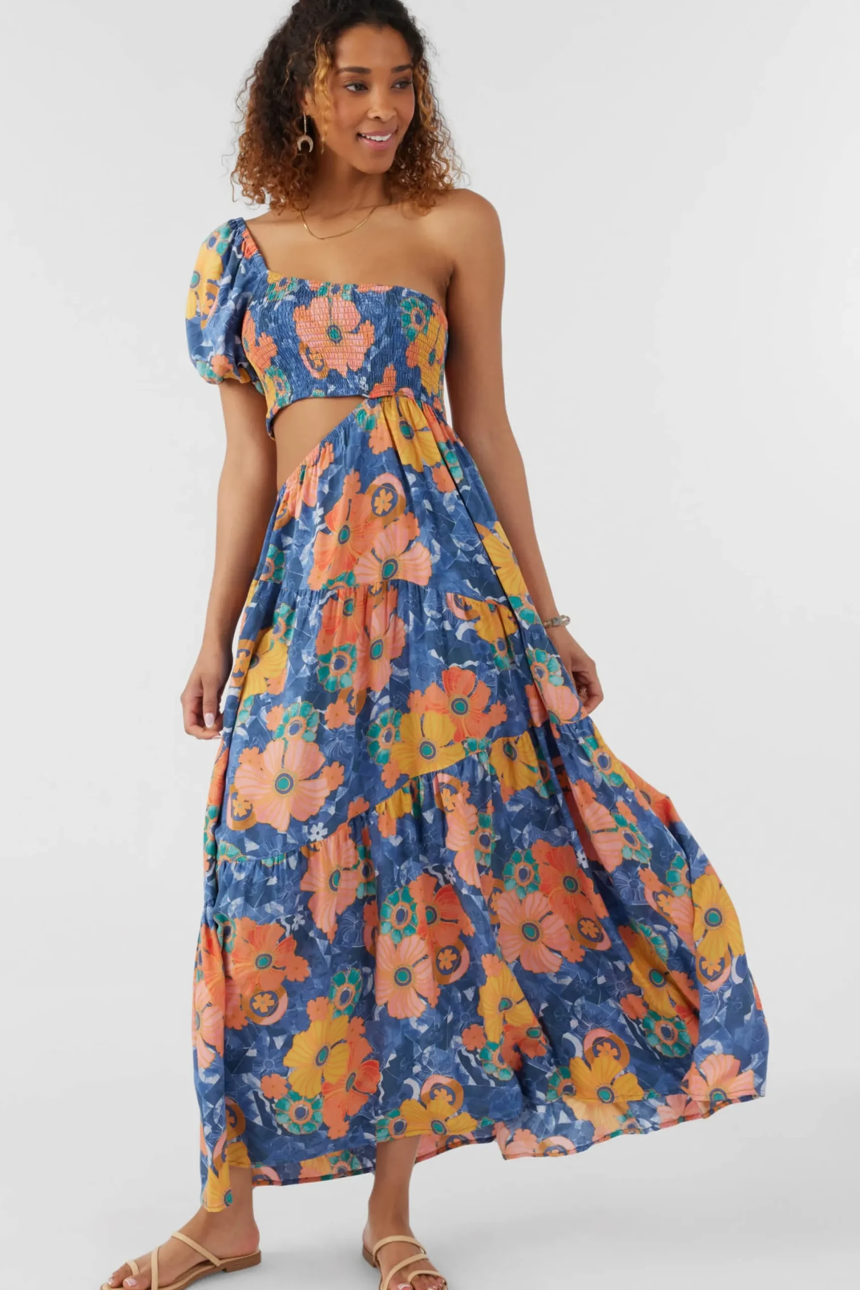 Women O’Neill Dresses<AYA JADIA FLORAL MAXI DRESS