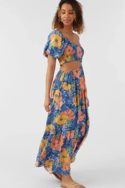 Women O’Neill Dresses<AYA JADIA FLORAL MAXI DRESS