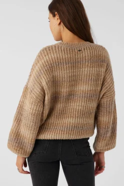 Women O’Neill Sweaters, Hoodies & Fleece<BAYOU OMBRE SLOUCHY SWEATER