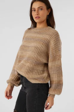 Women O’Neill Sweaters, Hoodies & Fleece<BAYOU OMBRE SLOUCHY SWEATER