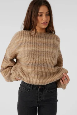 Women O’Neill Sweaters, Hoodies & Fleece<BAYOU OMBRE SLOUCHY SWEATER