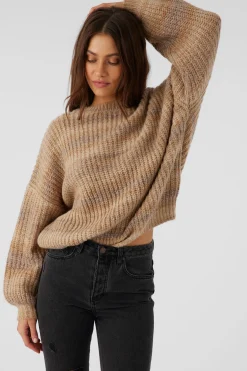 Women O’Neill Sweaters, Hoodies & Fleece<BAYOU OMBRE SLOUCHY SWEATER