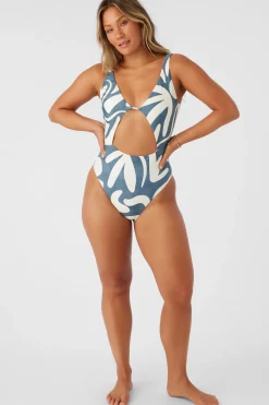 Women O’Neill One-Pieces<BEACH HUT GEO MORRO BAY ONE-PIECE