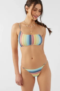 Women O’Neill Medium|Bikini Bottoms<BEACHBOUND STRIPE REDONDO CLASSIC BOTTOMS