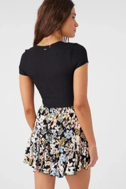 Women O’Neill Bottoms<BENNIE CAMDEN FLORAL FLOWY SHORTS