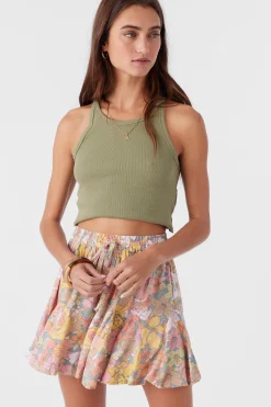 Women O’Neill Bottoms<BENNIE JANIS FLORAL FLOWY SHORTS