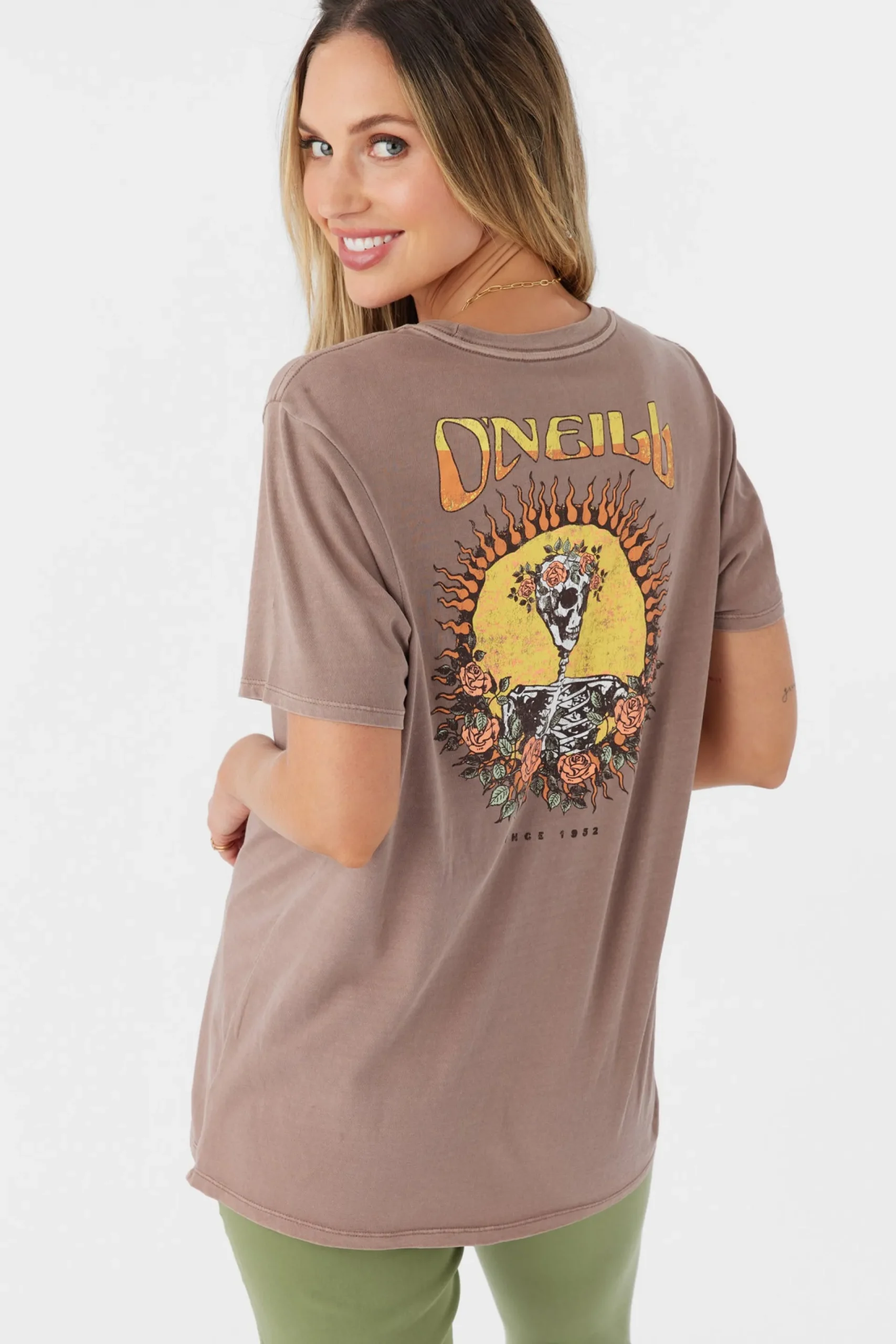 Women O’Neill Graphic Tees & Tanks<BONES TEE