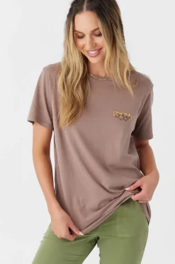 Women O’Neill Graphic Tees & Tanks<BONES TEE