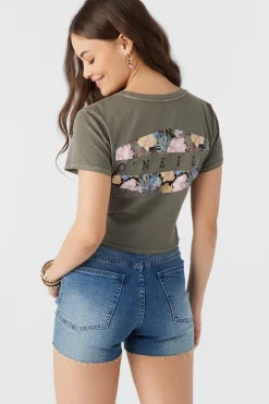 Women O’Neill Graphic Tees & Tanks<BOTANIC TEE