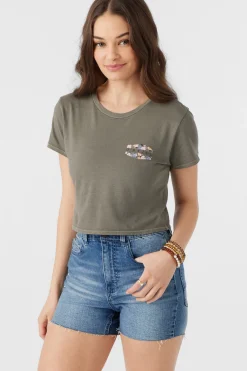 Women O’Neill Graphic Tees & Tanks<BOTANIC TEE