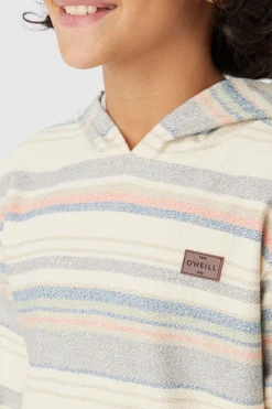 Kids/BOY O’Neill Pullovers<BOY'S BAVARO STRIPE PULLOVER FLEECE