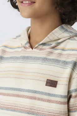 Kids/BOY O’Neill Pullovers|Tops<BOY'S BAVARO STRIPED PULLOVER FLEECE
