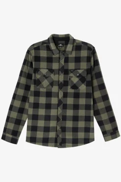 Kids/BOY O’Neill Tops<BOY'S GLACIER PLAID SUPERFLEECE SHIRT