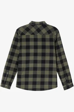 Kids/BOY O’Neill Tops<BOY'S GLACIER PLAID SUPERFLEECE SHIRT