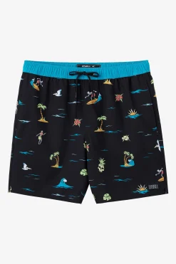 Kids/BOY O’Neill Boardshorts<BOY'S HERMOSA ELASTIC WAIST 16" SWIM TRUNKS