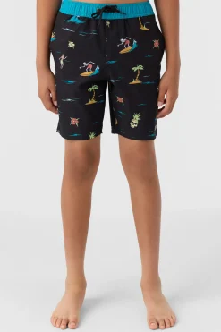 Kids/BOY O’Neill Boardshorts<BOY'S HERMOSA ELASTIC WAIST 16" SWIM TRUNKS