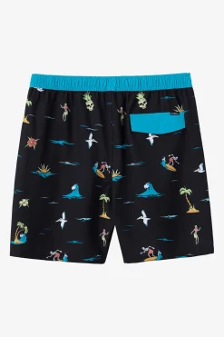 Kids/BOY O’Neill Boardshorts<BOY'S HERMOSA ELASTIC WAIST 16" SWIM TRUNKS
