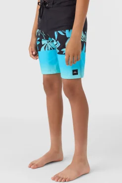 Kids/BOY O’Neill Boardshorts<BOY'S HYPERFREAK HEAT BLOCK 17" BOARDSHORTS