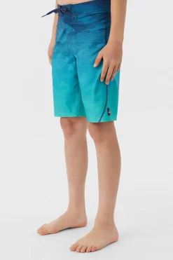 Kids/BOY O’Neill Boardshorts<BOY'S HYPERFREAK HEAT S-SEAM FADE 18" BOARDSHORTS