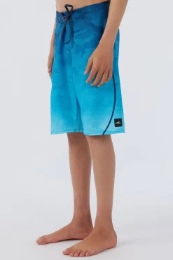 Kids/BOY O’Neill Boardshorts<BOY'S HYPERFREAK HEAT S-SEAM FADE 18" BOARDSHORTS