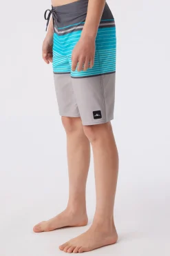 Kids/BOY O’Neill Boardshorts<BOY'S LENNOX STRIPE 18" BOARDSHORTS
