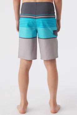 Kids/BOY O’Neill Boardshorts<BOY'S LENNOX STRIPE 18" BOARDSHORTS