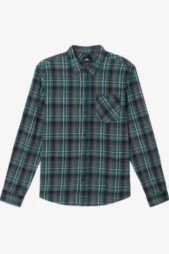 Kids/BOY O’Neill Tops<BOY'S REDMOND PLAID STRETCH FLANNEL SHIRT