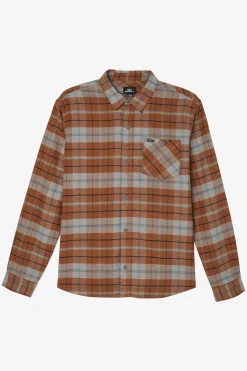 Kids/BOY O’Neill Tops<BOY'S REDMOND PLAID STRETCH FLANNEL