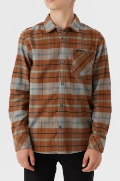 Kids/BOY O’Neill Tops<BOY'S REDMOND PLAID STRETCH FLANNEL