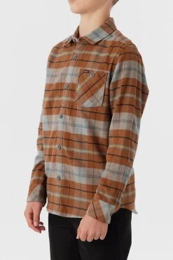 Kids/BOY O’Neill Tops<BOY'S REDMOND PLAID STRETCH FLANNEL