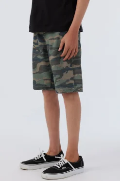 Kids/BOY O’Neill Bottoms<BOY'S RESERVE SLUB 18" HYBRID SHORTS