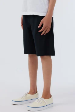 Kids/BOY O’Neill Bottoms<BOY'S RESERVE SOLID 18" HYBRID SHORTS